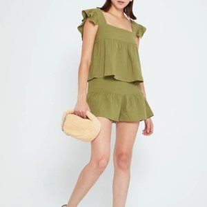 kourt  |  Kiana Linen Two-Piece Set